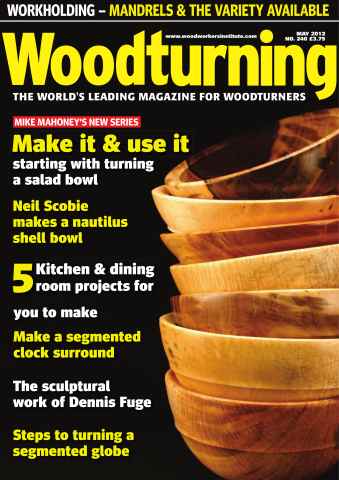 Woodturning issue May 2012