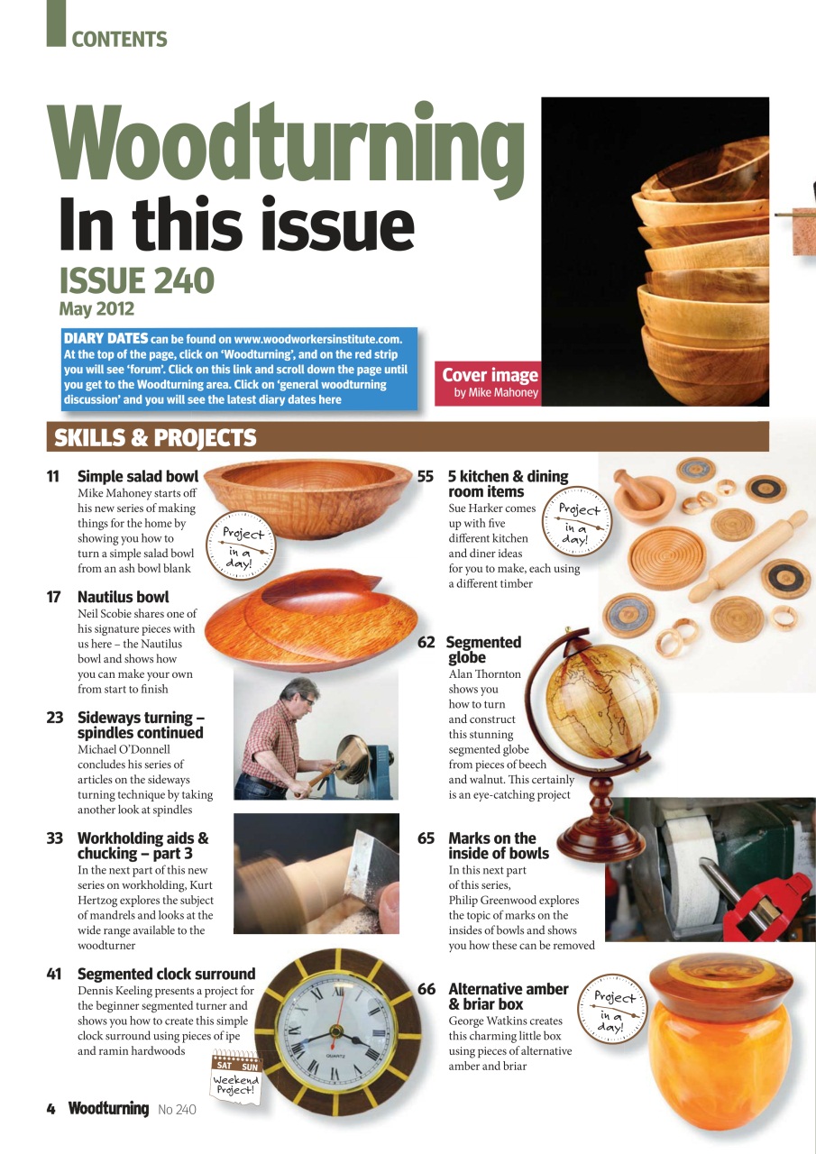 Woodturning Preview Pages