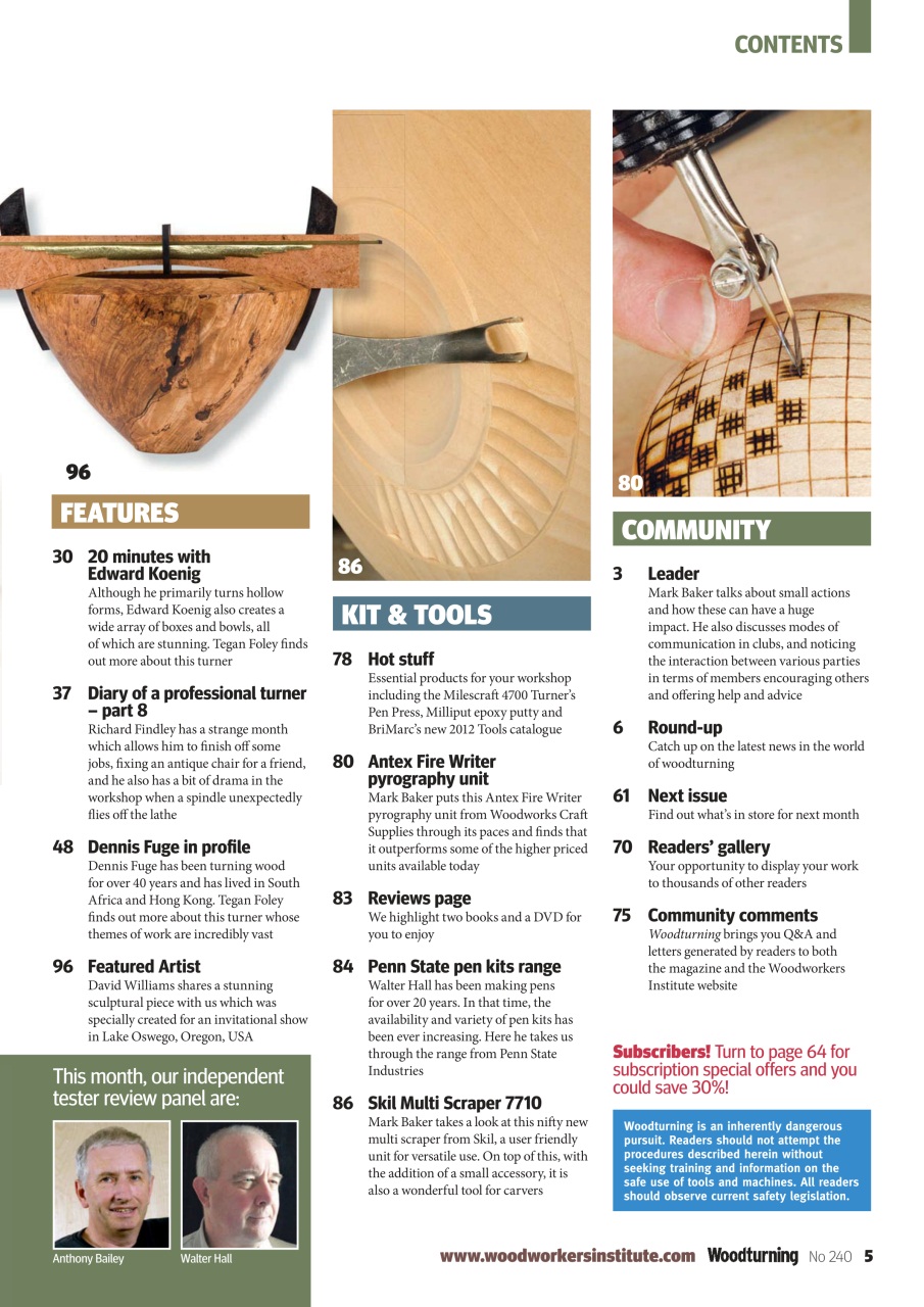 Woodturning Preview Pages