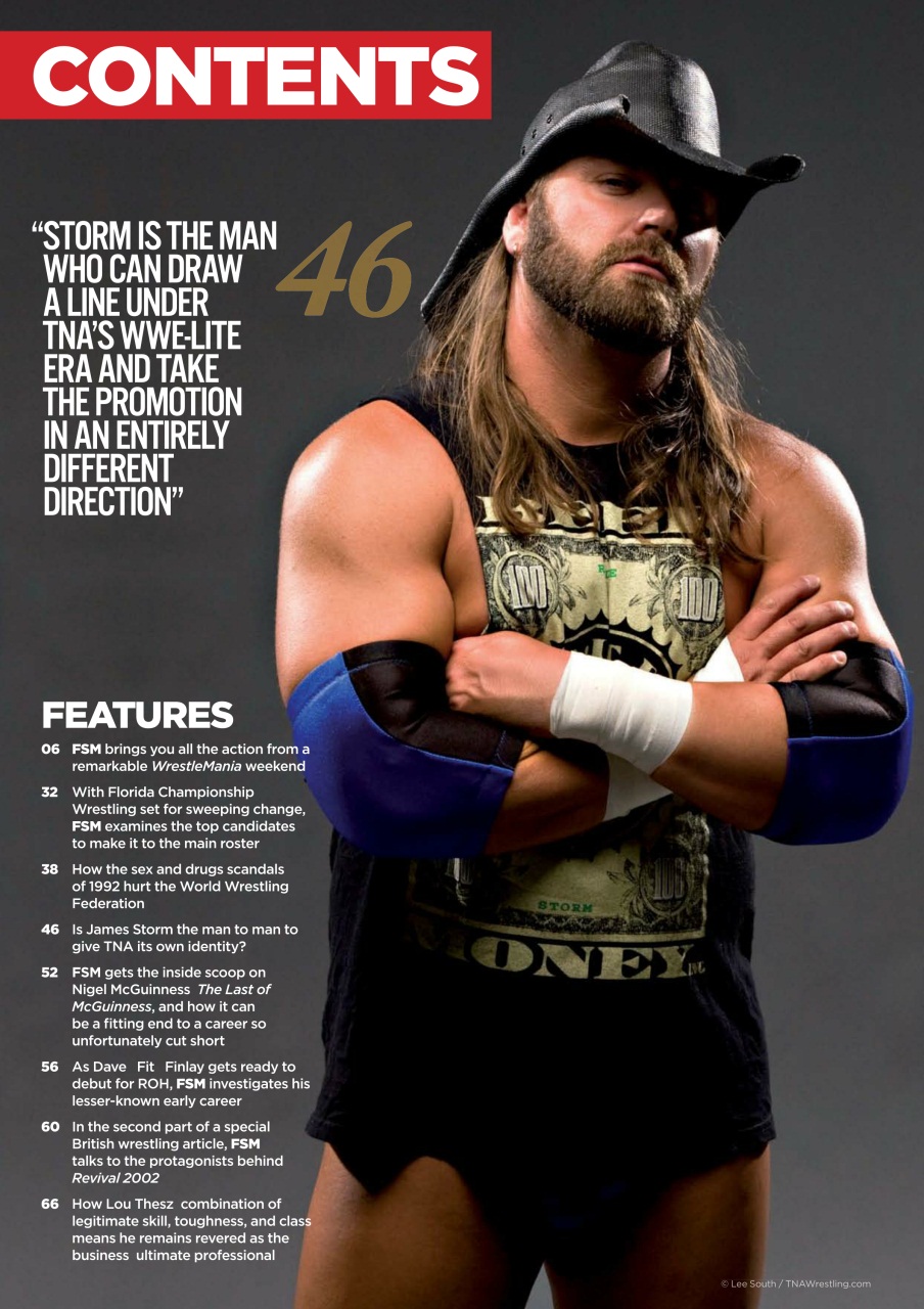 Wrestletalk Magazine Preview Pages