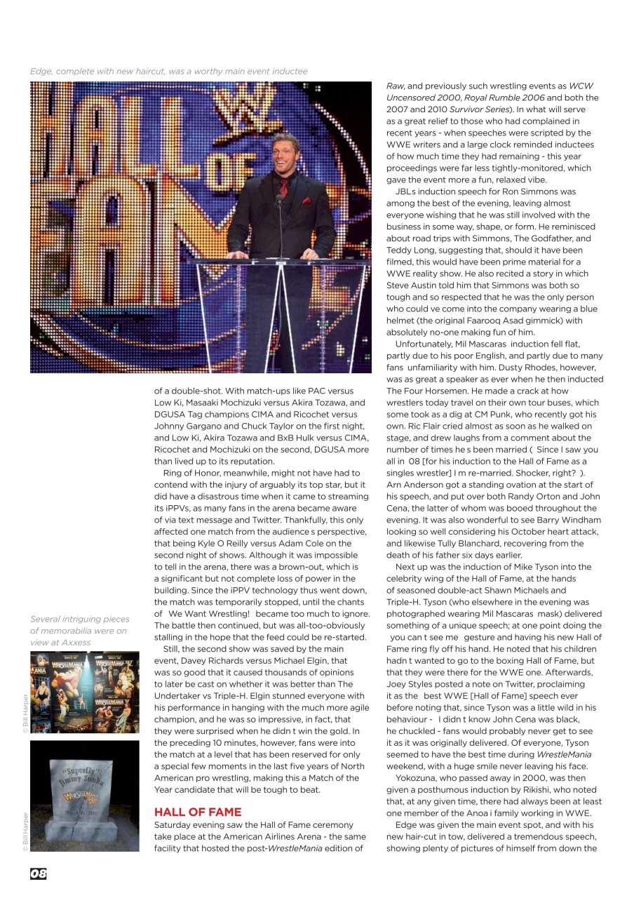 Wrestletalk Magazine Preview Pages