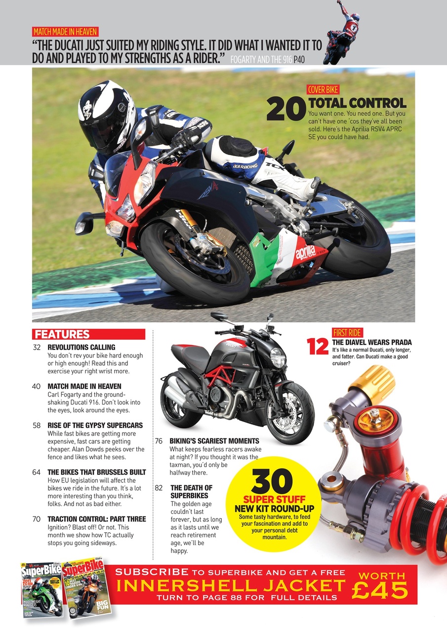 Superbike Magazine Preview Pages