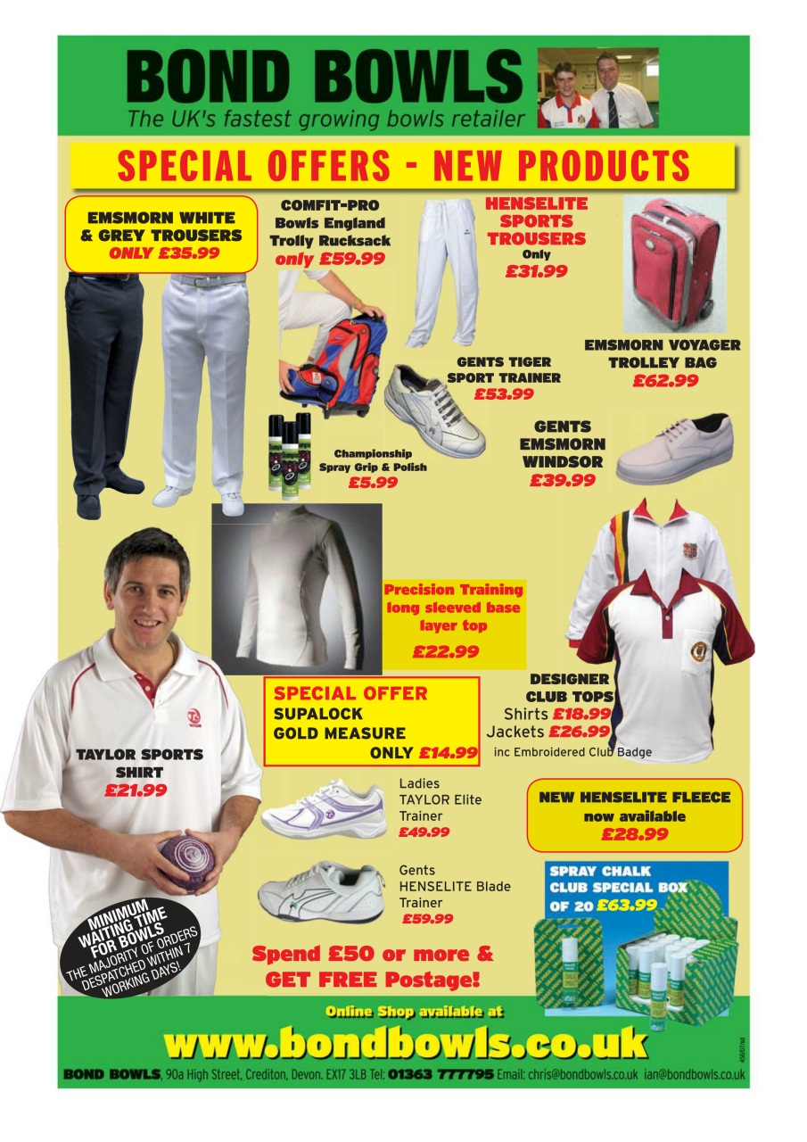 Bowls International Preview Pages