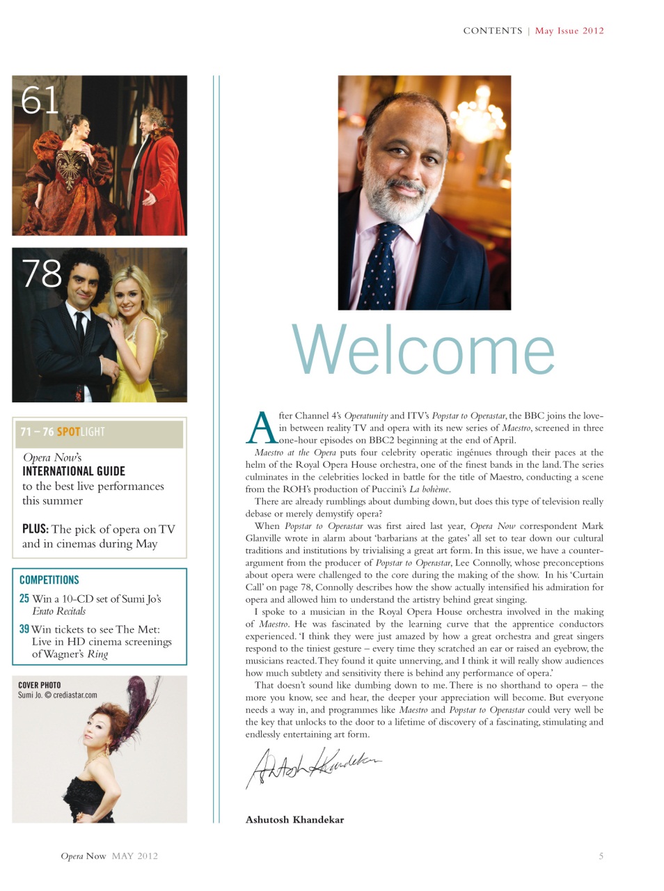 Opera Now Preview Pages