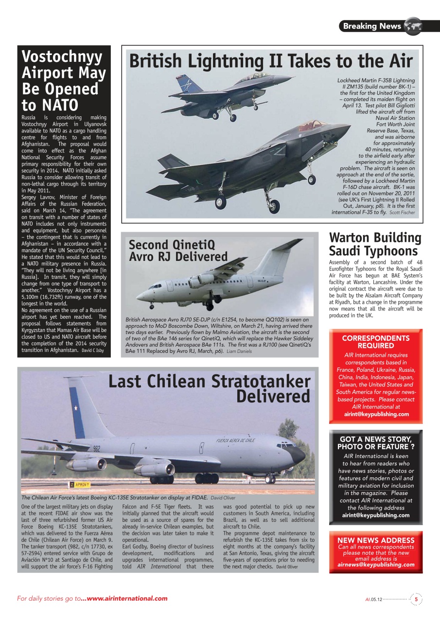 AIR International Preview Pages