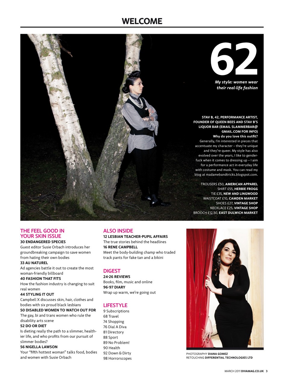 DIVA Magazine Preview Pages