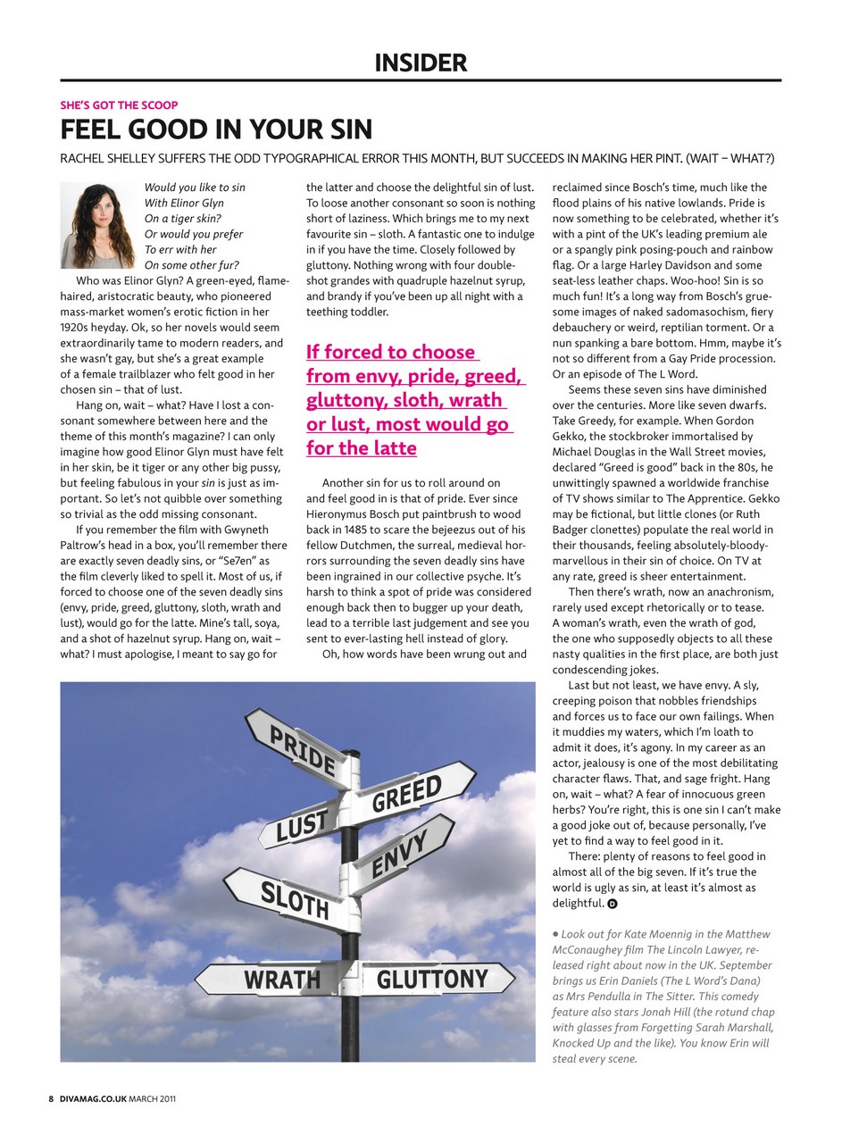 DIVA Magazine Preview Pages