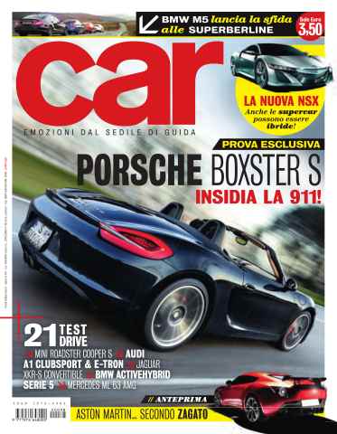 CAR magazine Italia issue TRENTOTTO