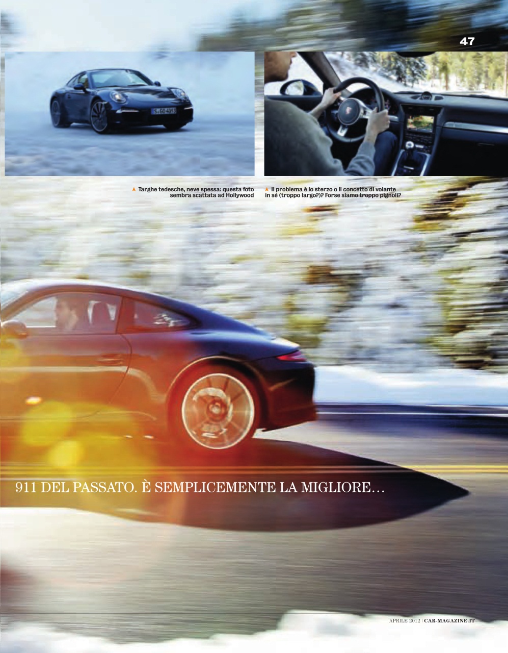 CAR magazine Italia Preview Pages