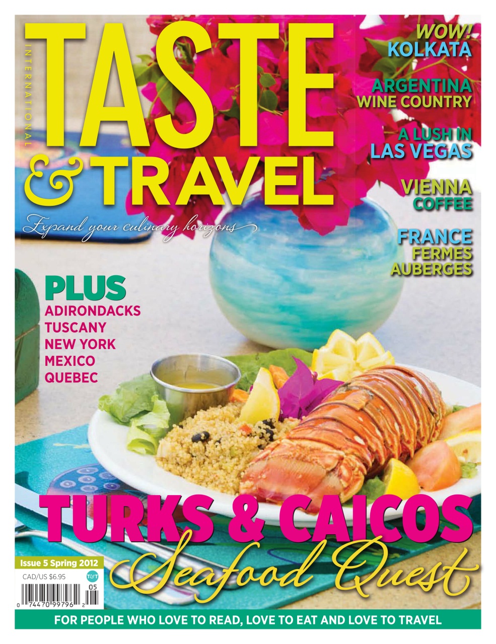 Taste & Travel International Preview Pages