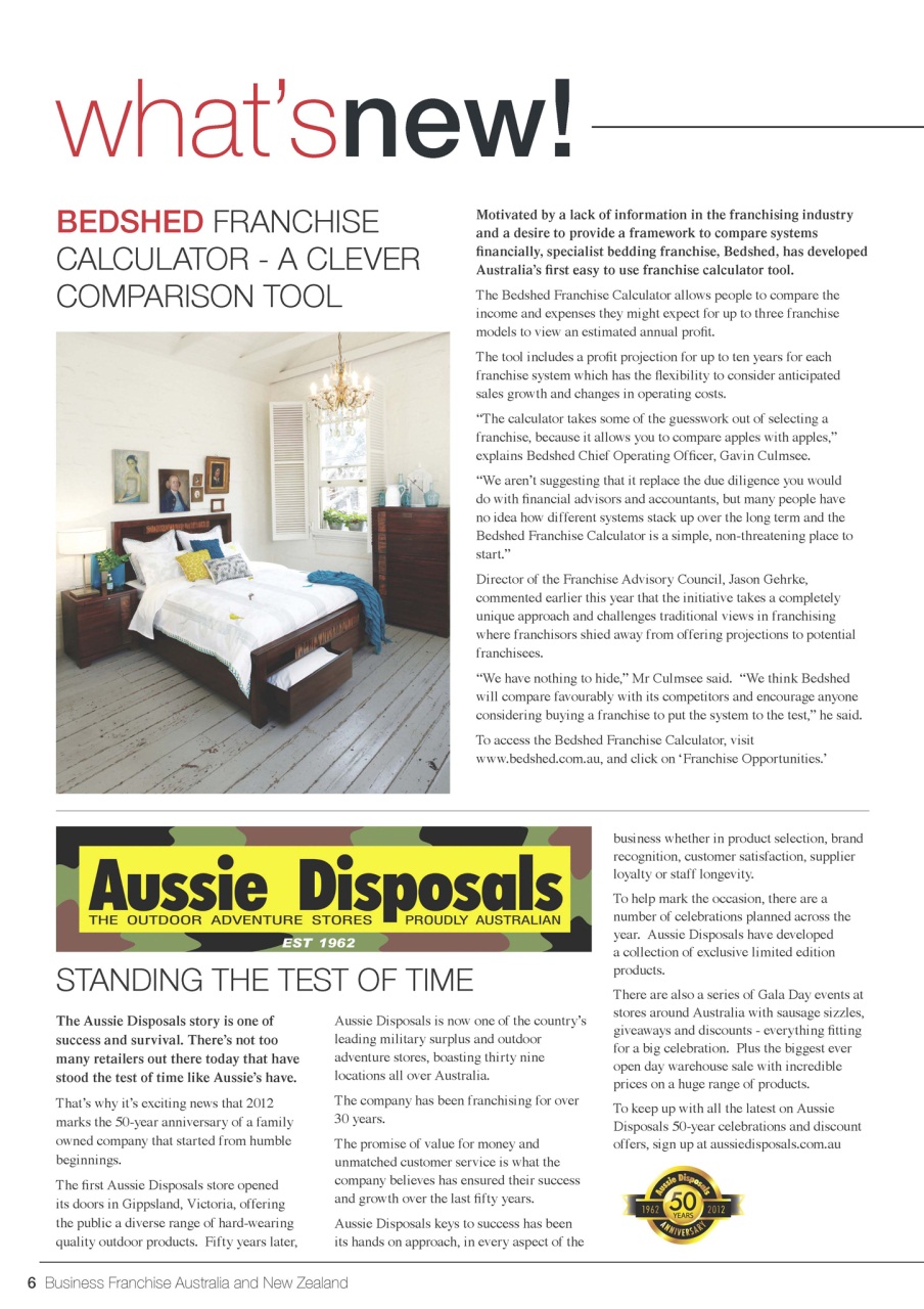 Business Franchise Australia&NZ Preview Pages