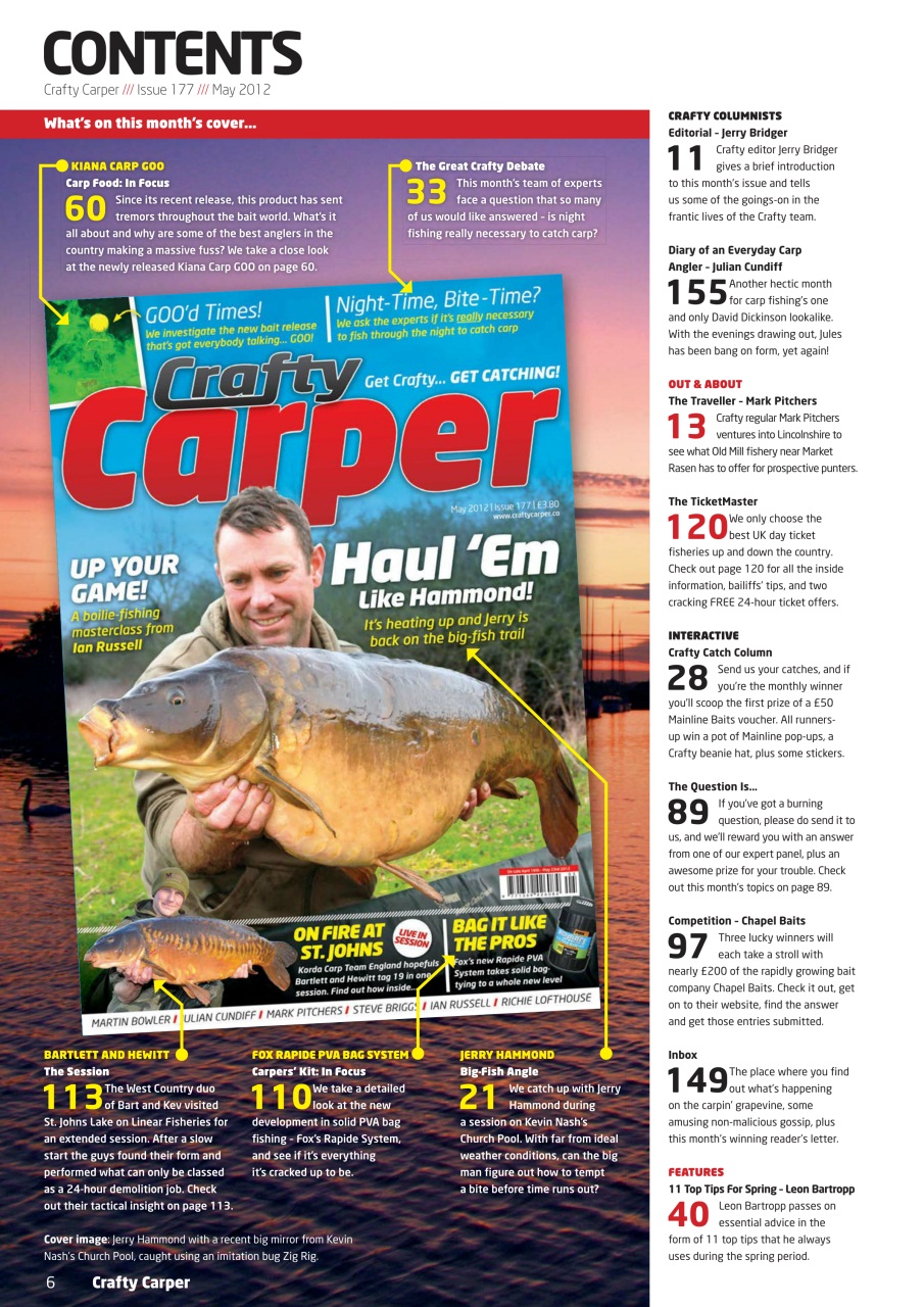 Crafty Carper Preview Pages