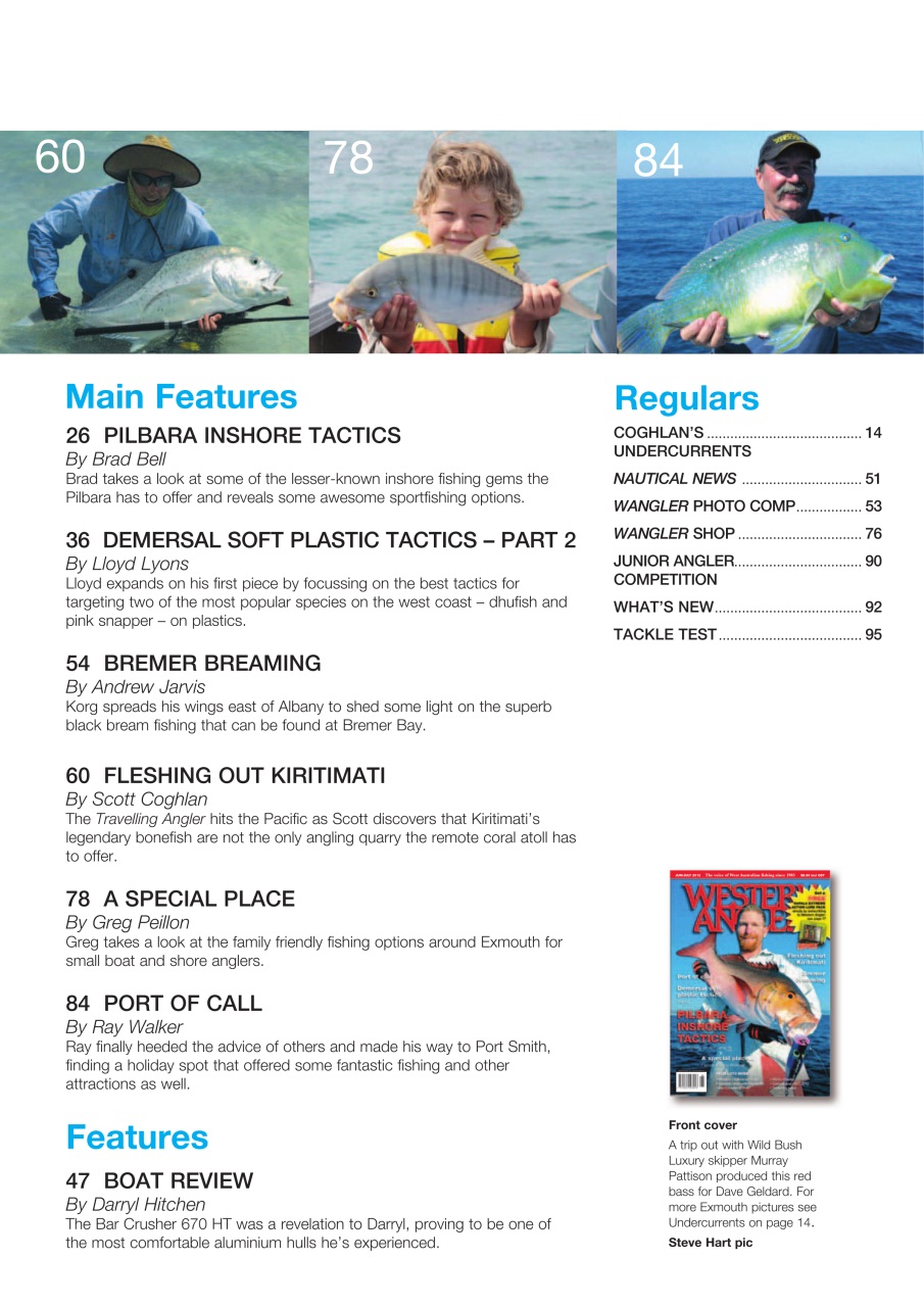 Western Angler Preview Pages