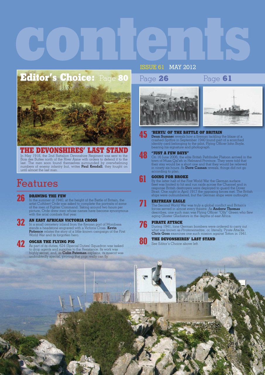 Britain at War Magazine Preview Pages