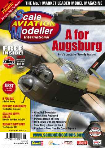 Scale Aviation and Military Modeller International (A) issue SAMI Vol 18 Iss 05 May 2012