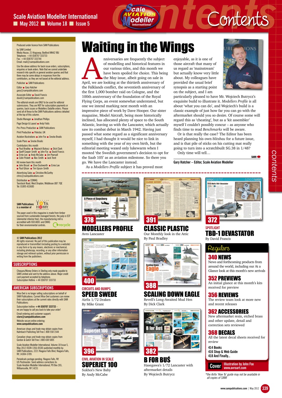 Scale Aviation and Military Modeller International (A) Preview Pages