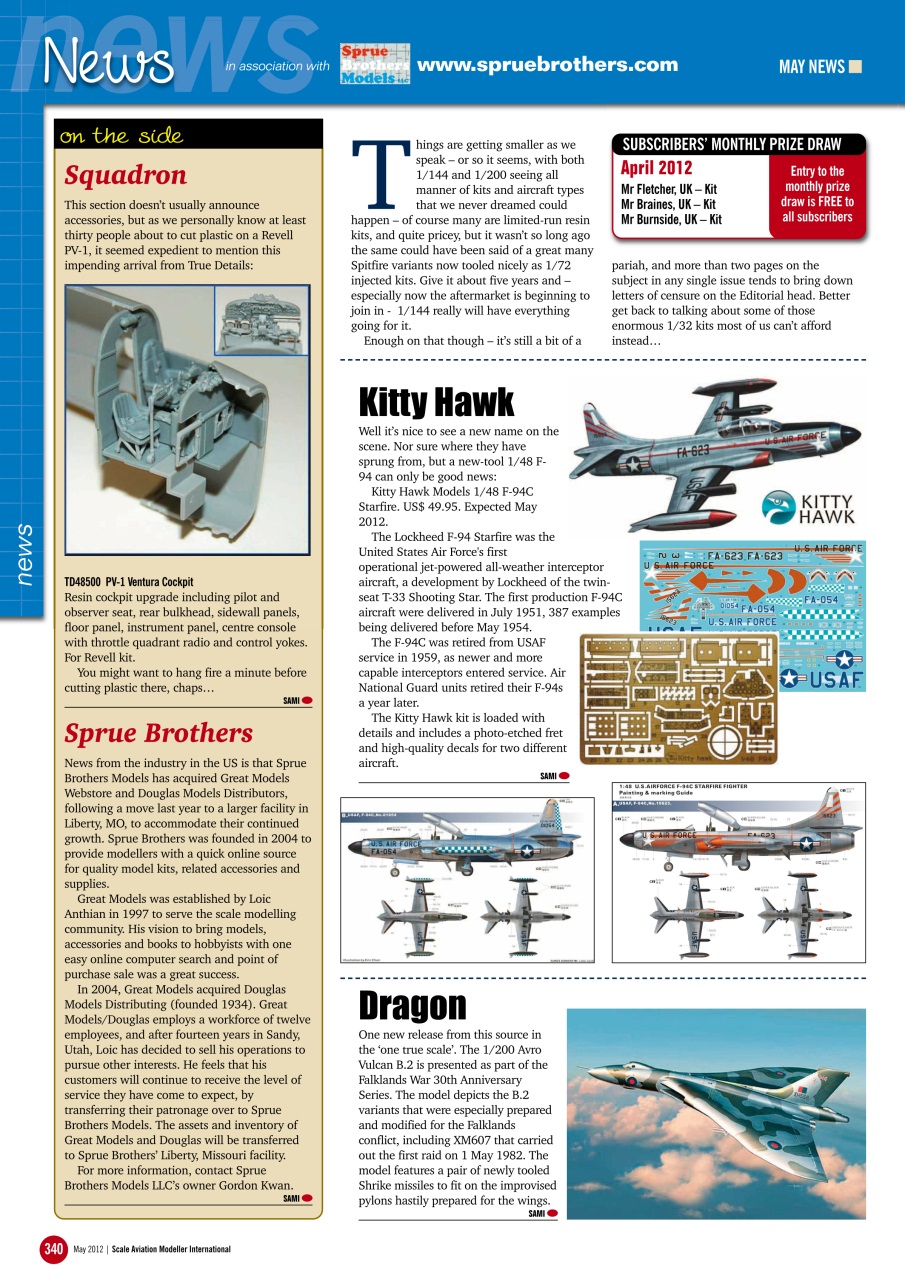 Scale Aviation and Military Modeller International (A) Preview Pages