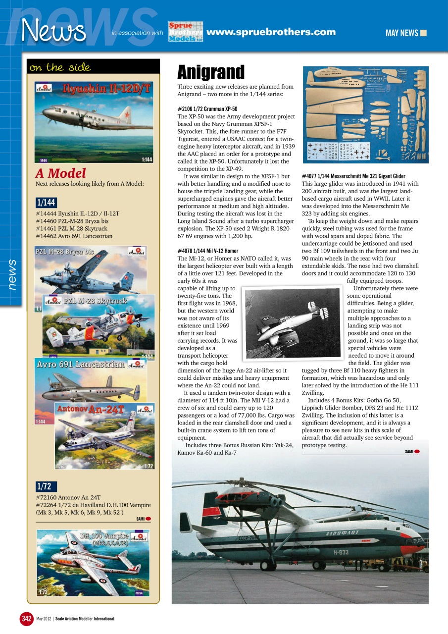 Scale Aviation and Military Modeller International (A) Preview Pages