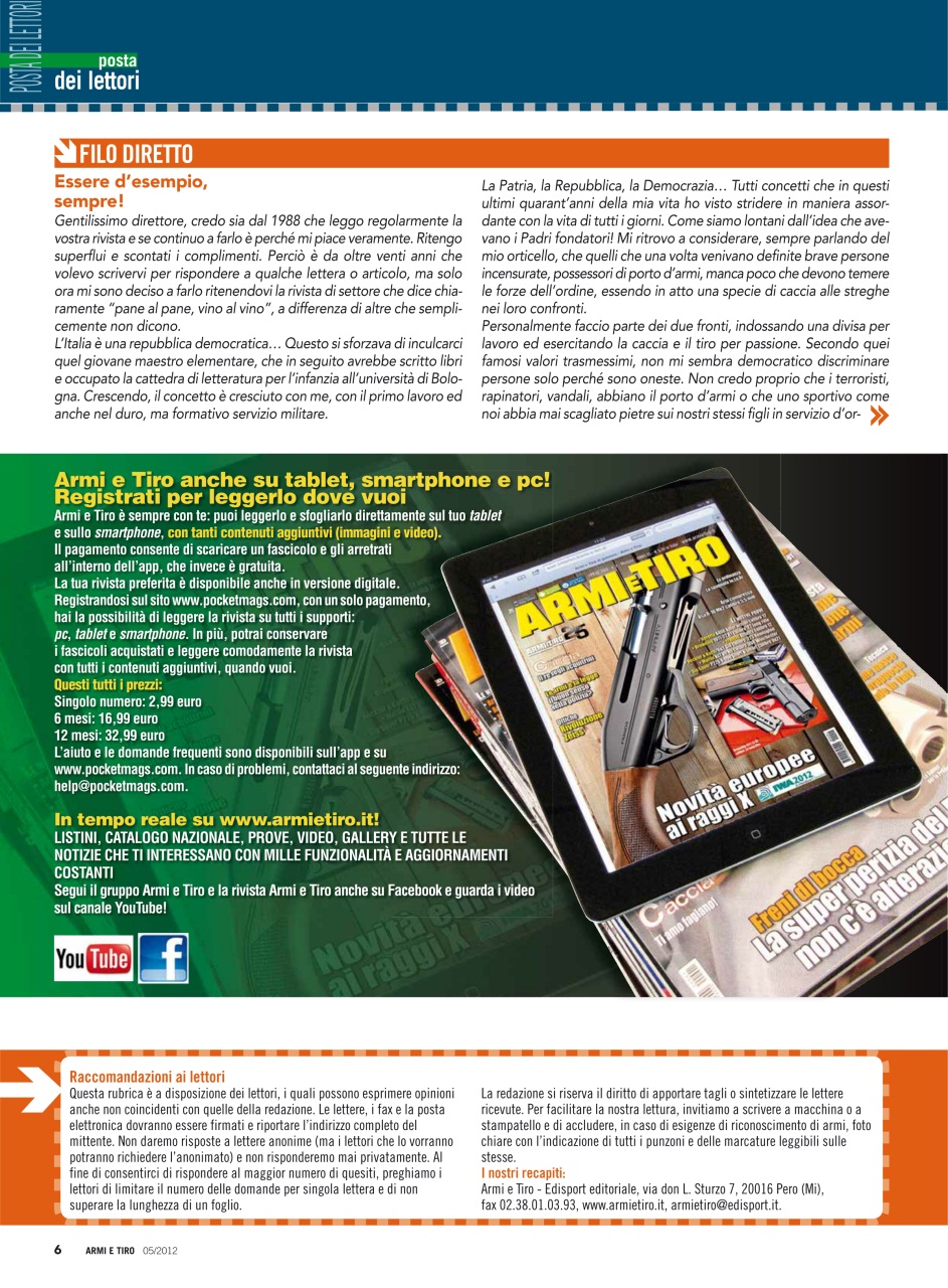 Armi E Tiro Preview Pages
