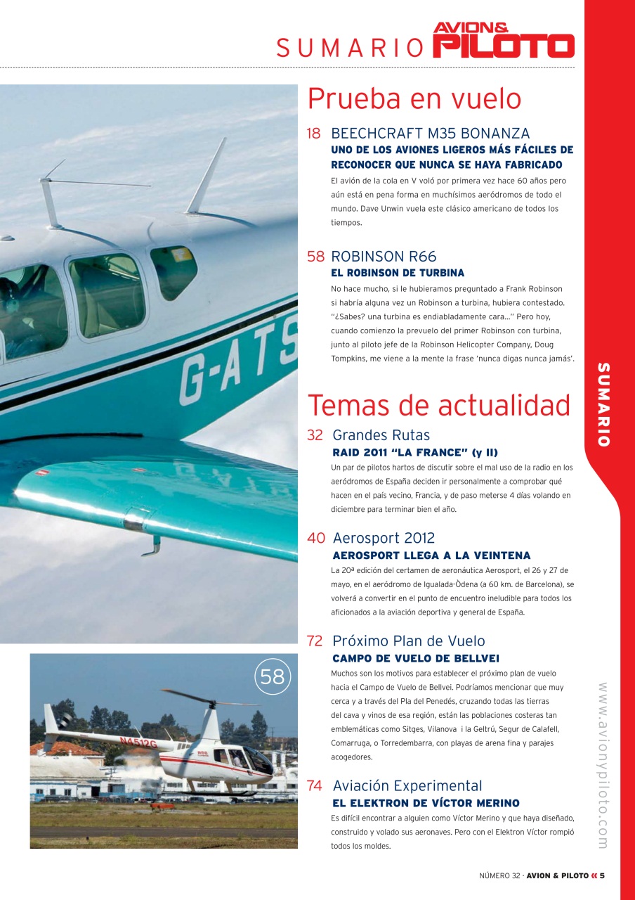Revista Avion & Piloto Preview Pages