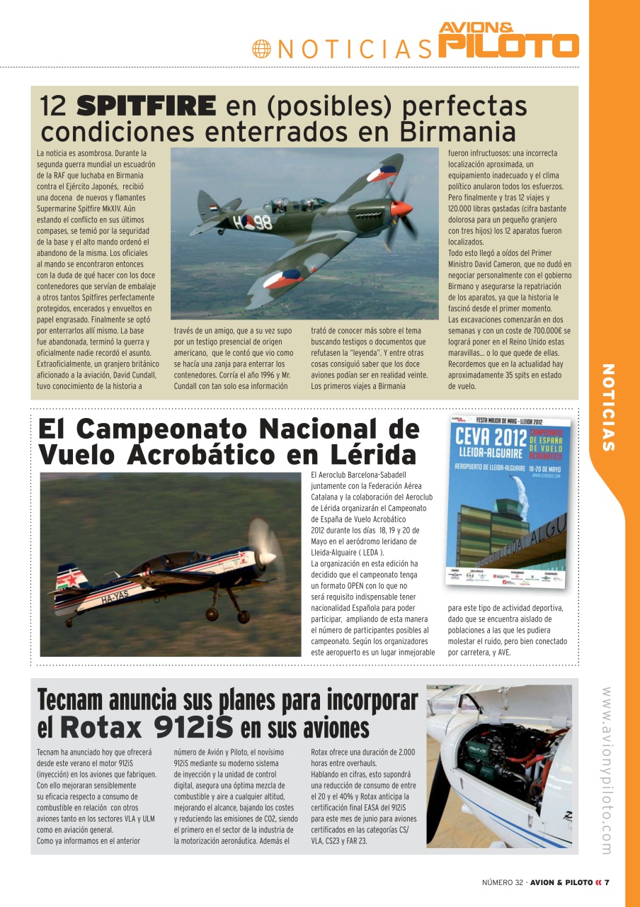 Revista Avion & Piloto Preview Pages