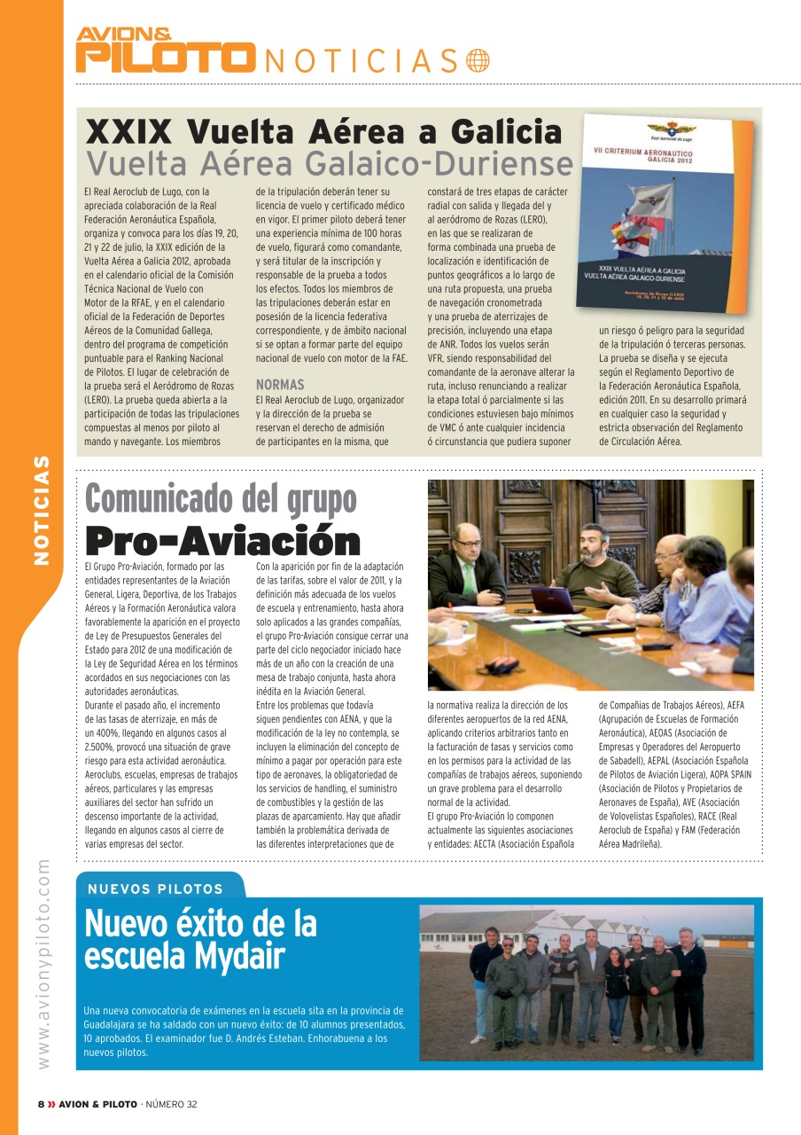 Revista Avion & Piloto Preview Pages