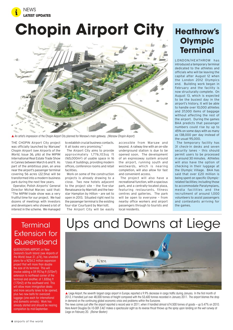 Airports of the World Preview Pages
