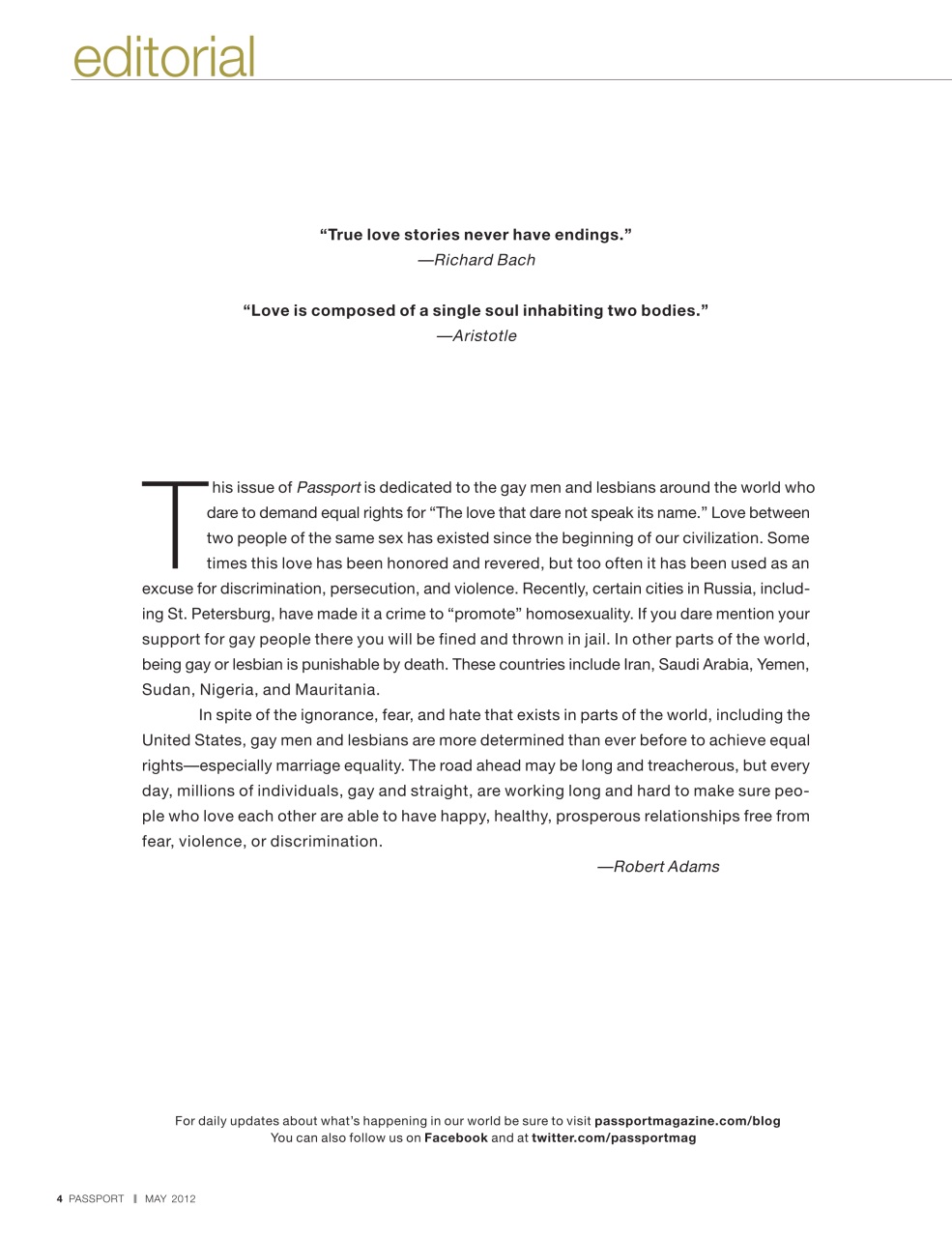 Passport Preview Pages