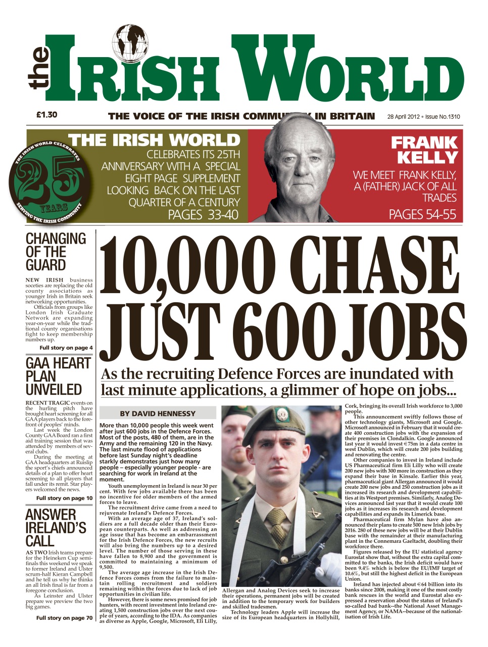 Irish World Preview Pages