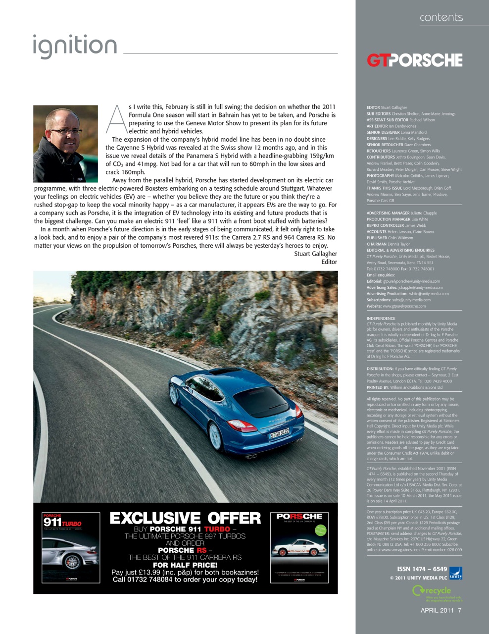GT Porsche Preview Pages