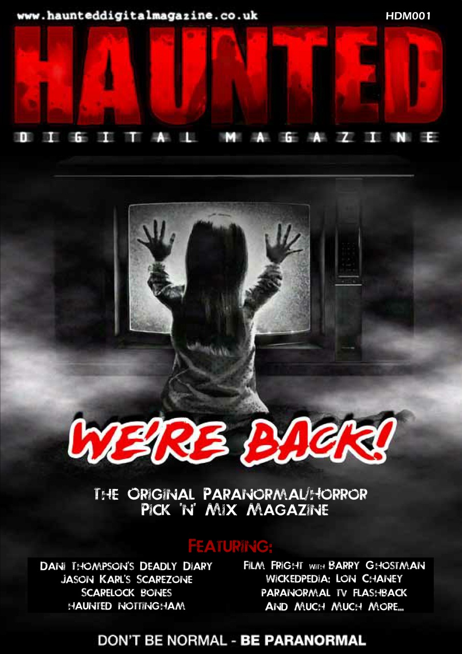 Haunted Magazine Preview Pages