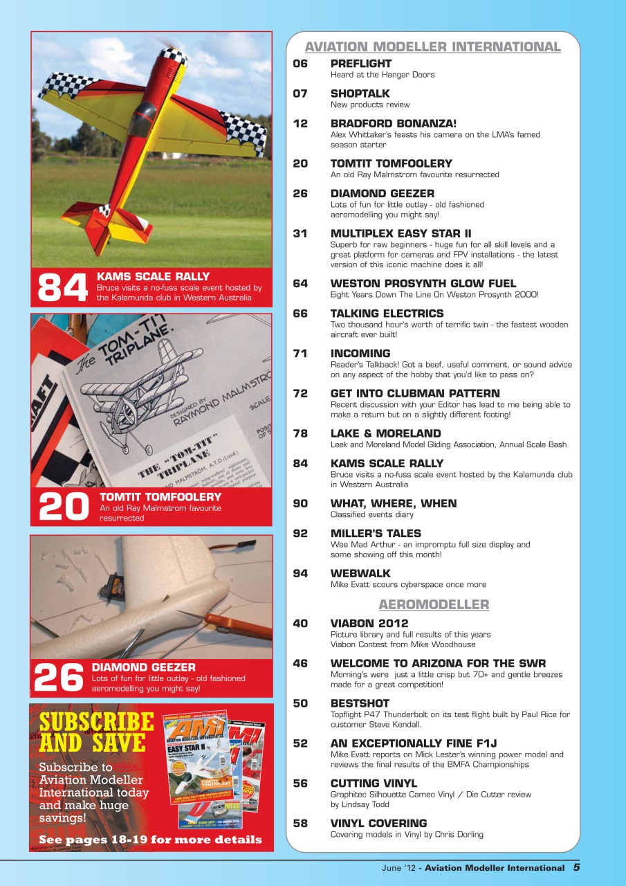 Aviation Modeller International Preview Pages