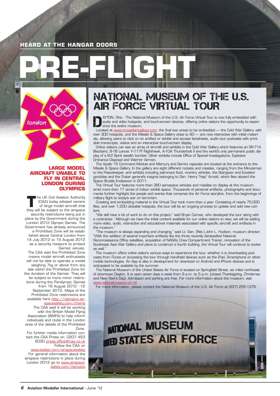 Aviation Modeller International Preview Pages