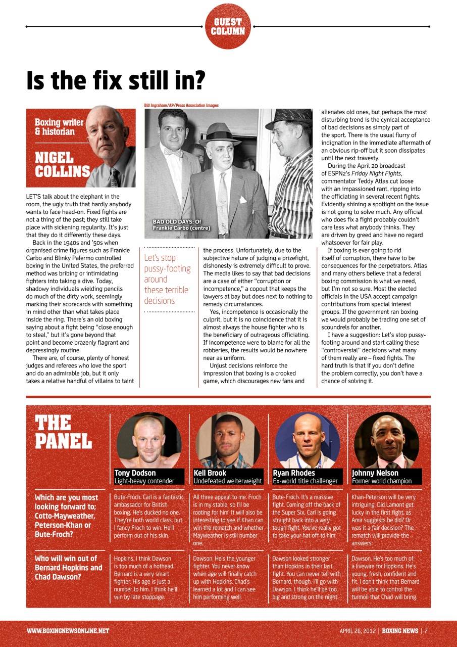 Boxing News Preview Pages