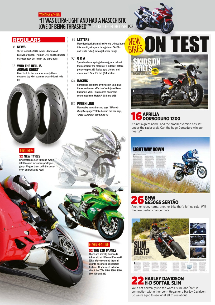 Superbike Magazine Preview Pages