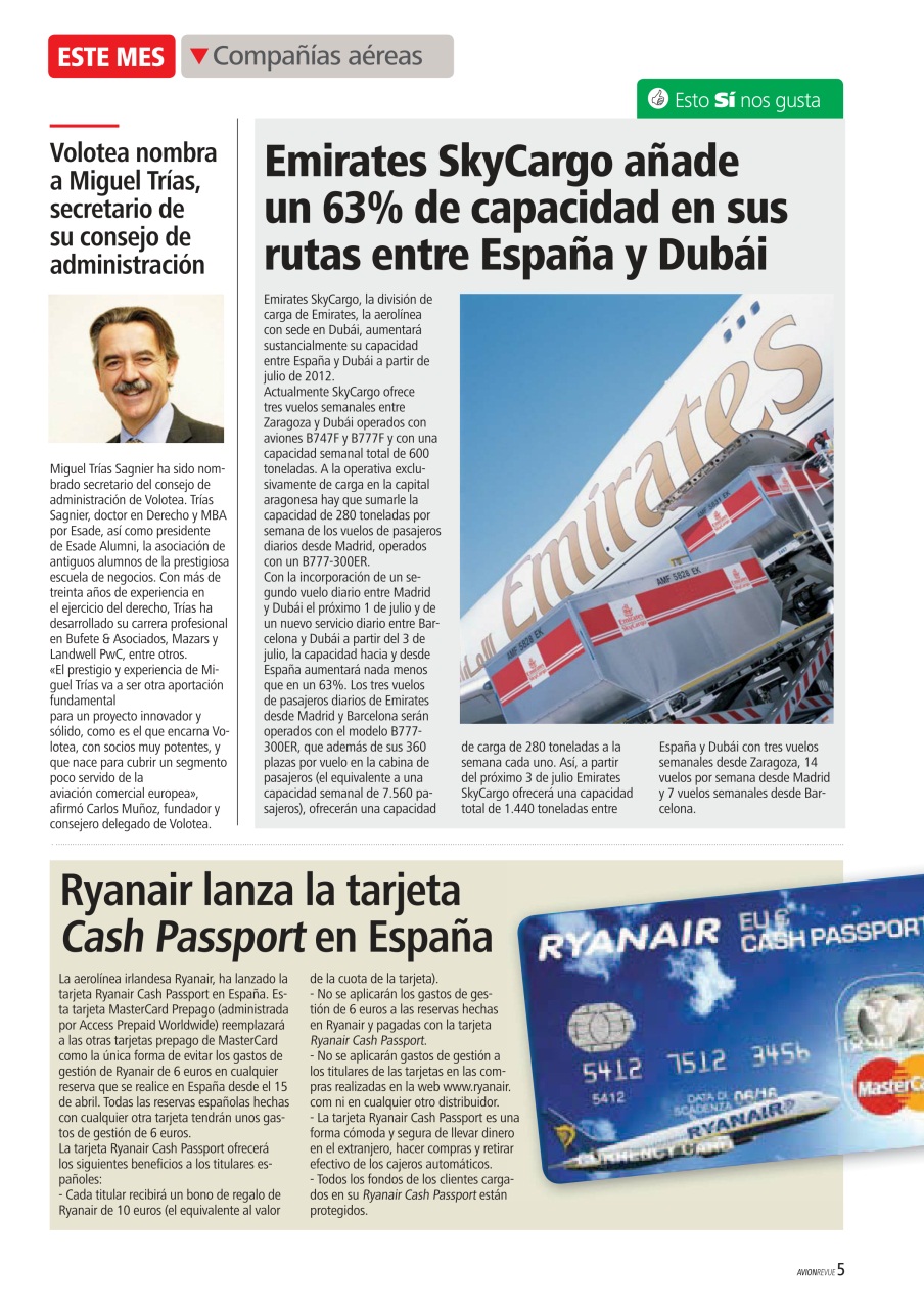 Avion Revue Internacional Preview Pages