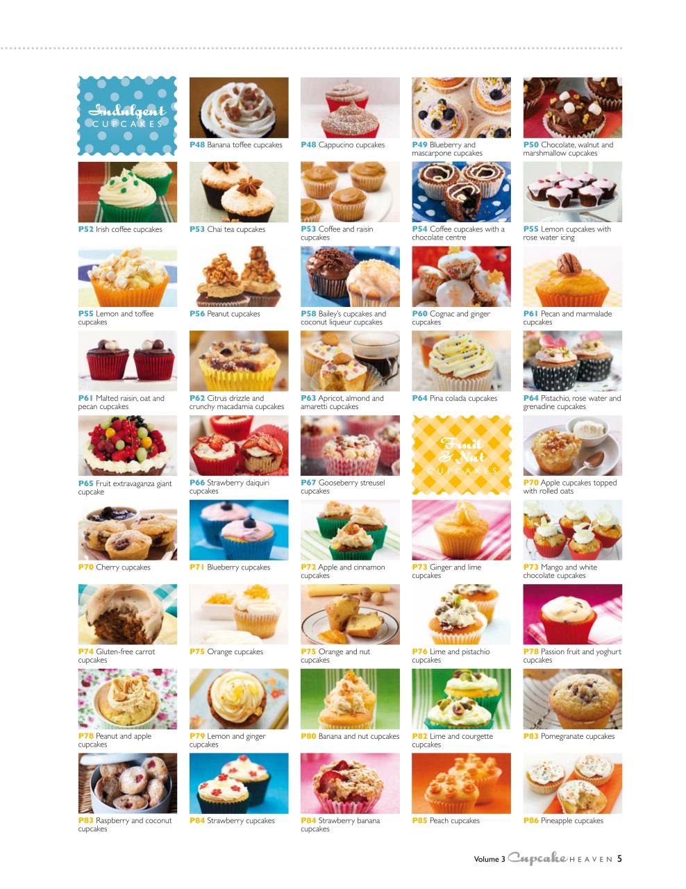 Cupcake Heaven Preview Pages