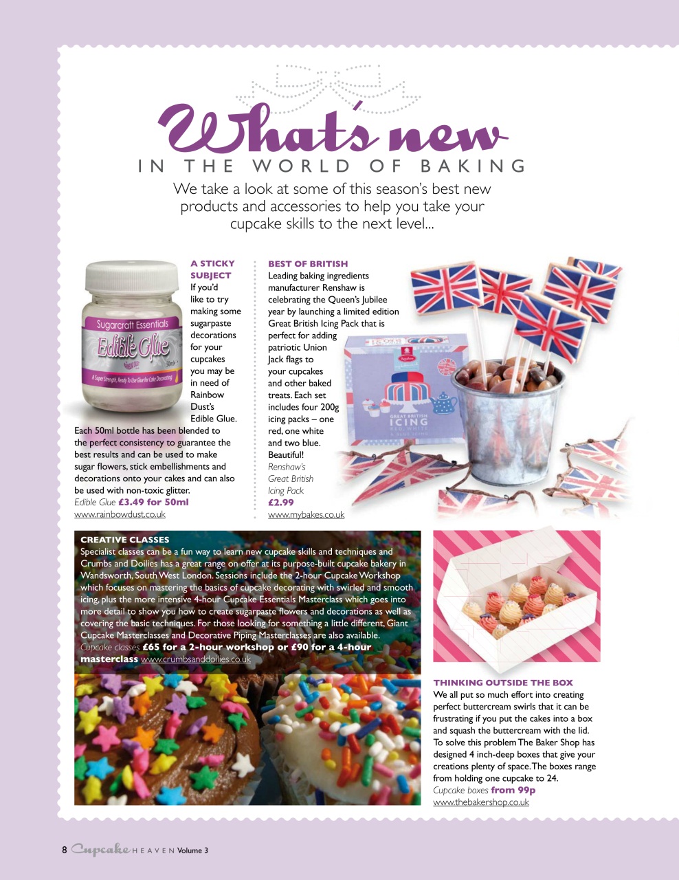 Cupcake Heaven Preview Pages