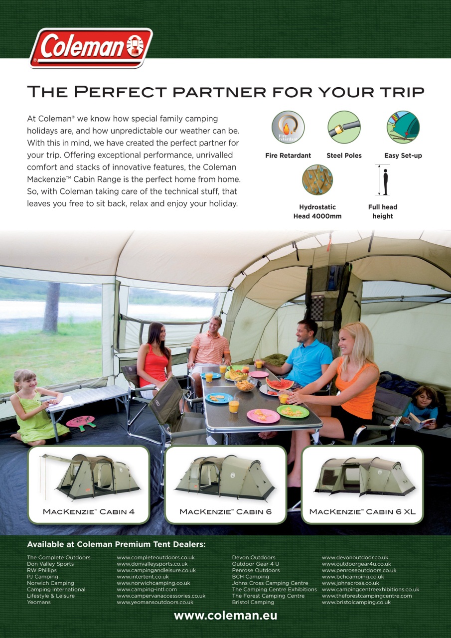 Camping Preview Pages