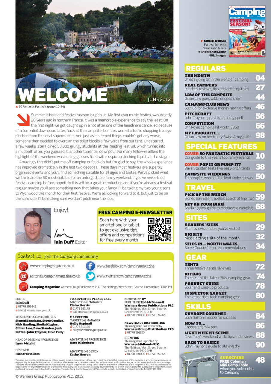 Camping Preview Pages