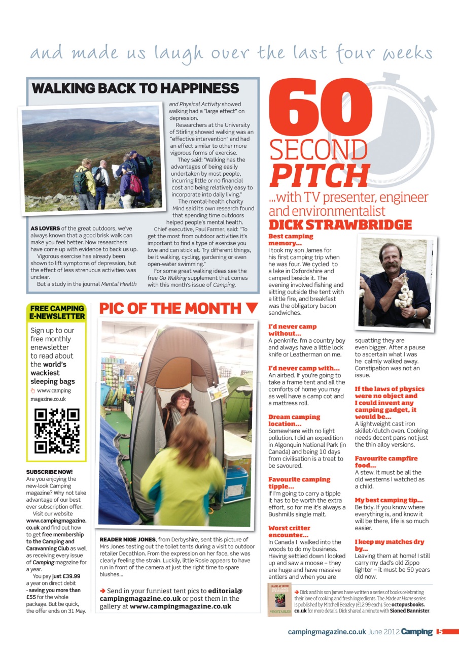 Camping Preview Pages