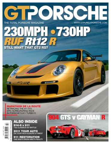 GT Porsche issue July 2011