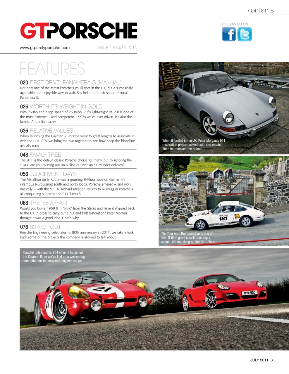 GT Porsche Preview Pages