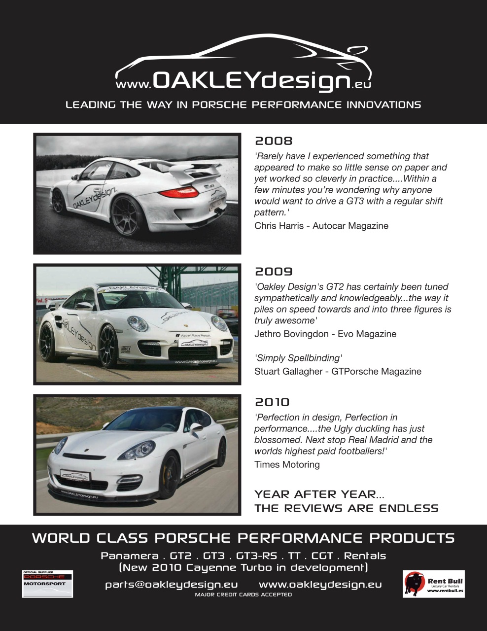 GT Porsche Preview Pages