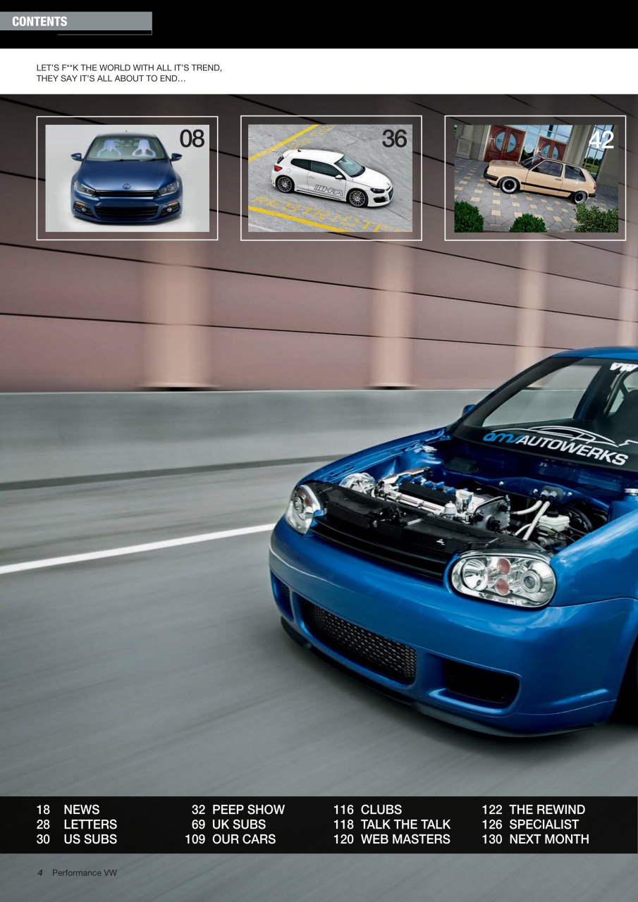 Performance VW Preview Pages