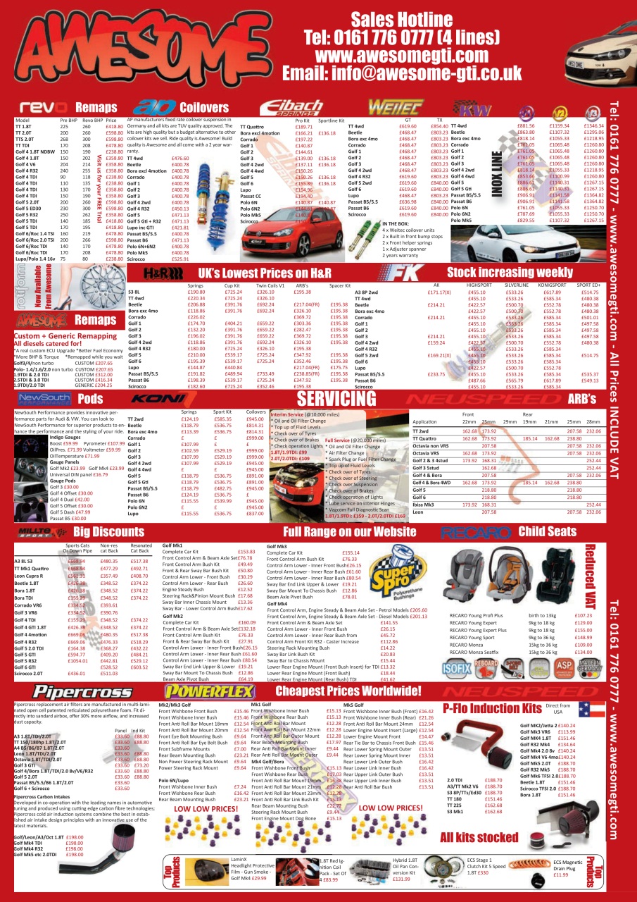 Performance VW Preview Pages