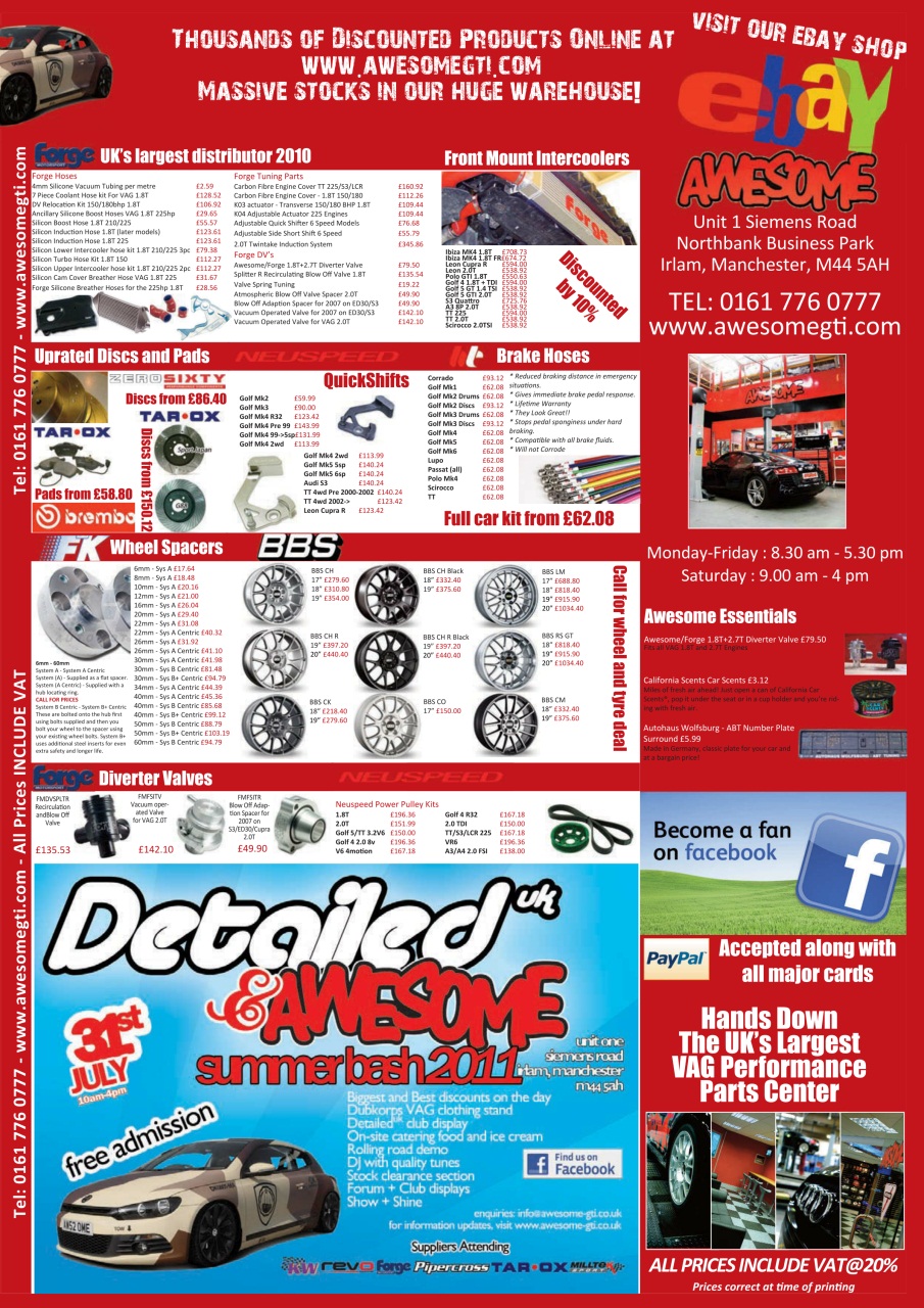 Performance VW Preview Pages