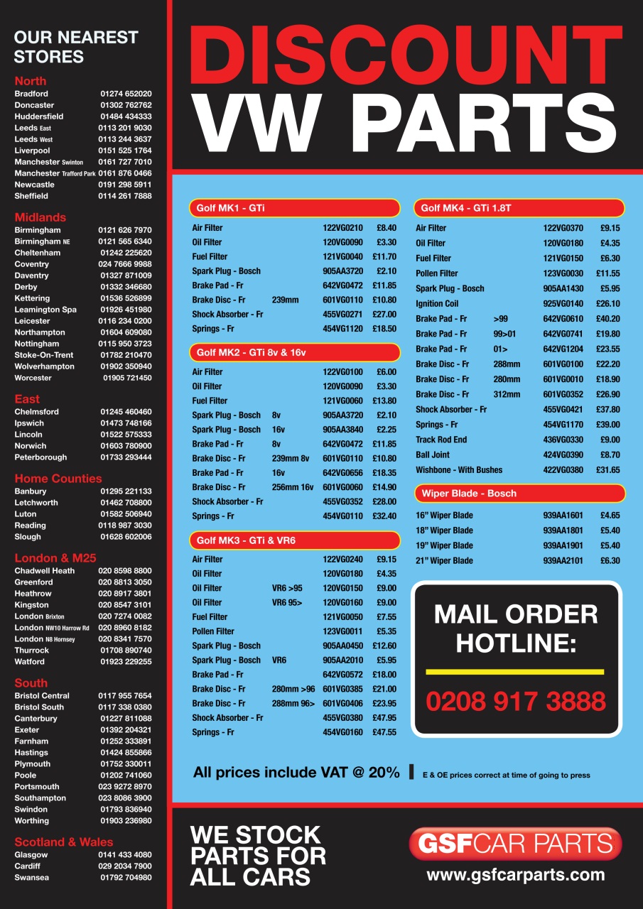 Performance VW Preview Pages