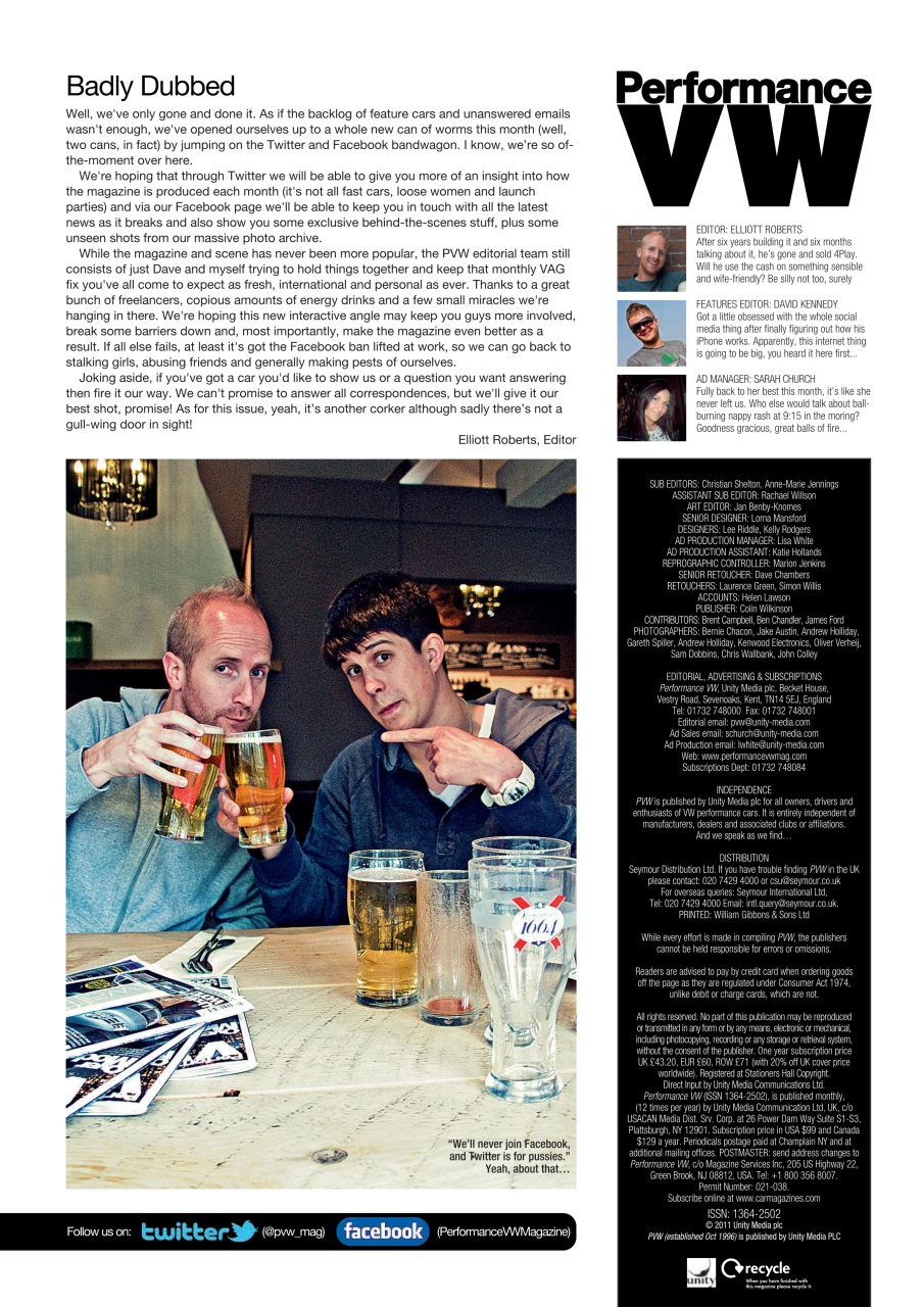 Performance VW Preview Pages