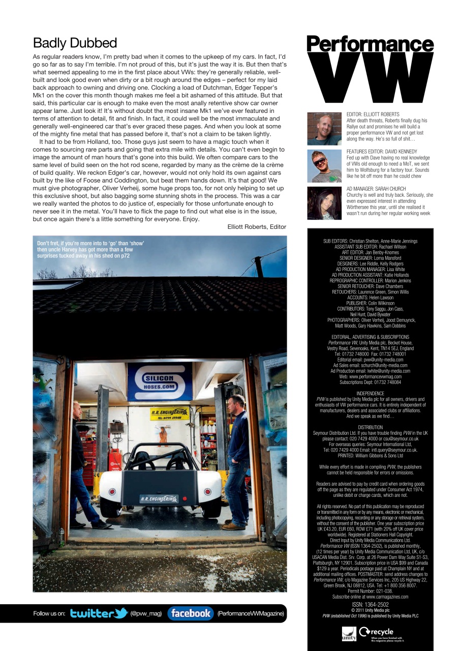 Performance VW Preview Pages